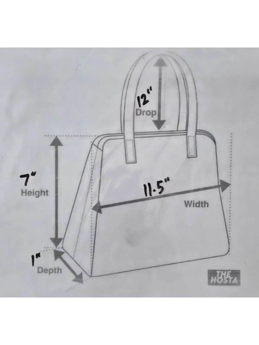 Ransom + Scout Leather Graphic Print Clutch w/ Ball Chain Strap & Dust Bag - Picture 9 of 9